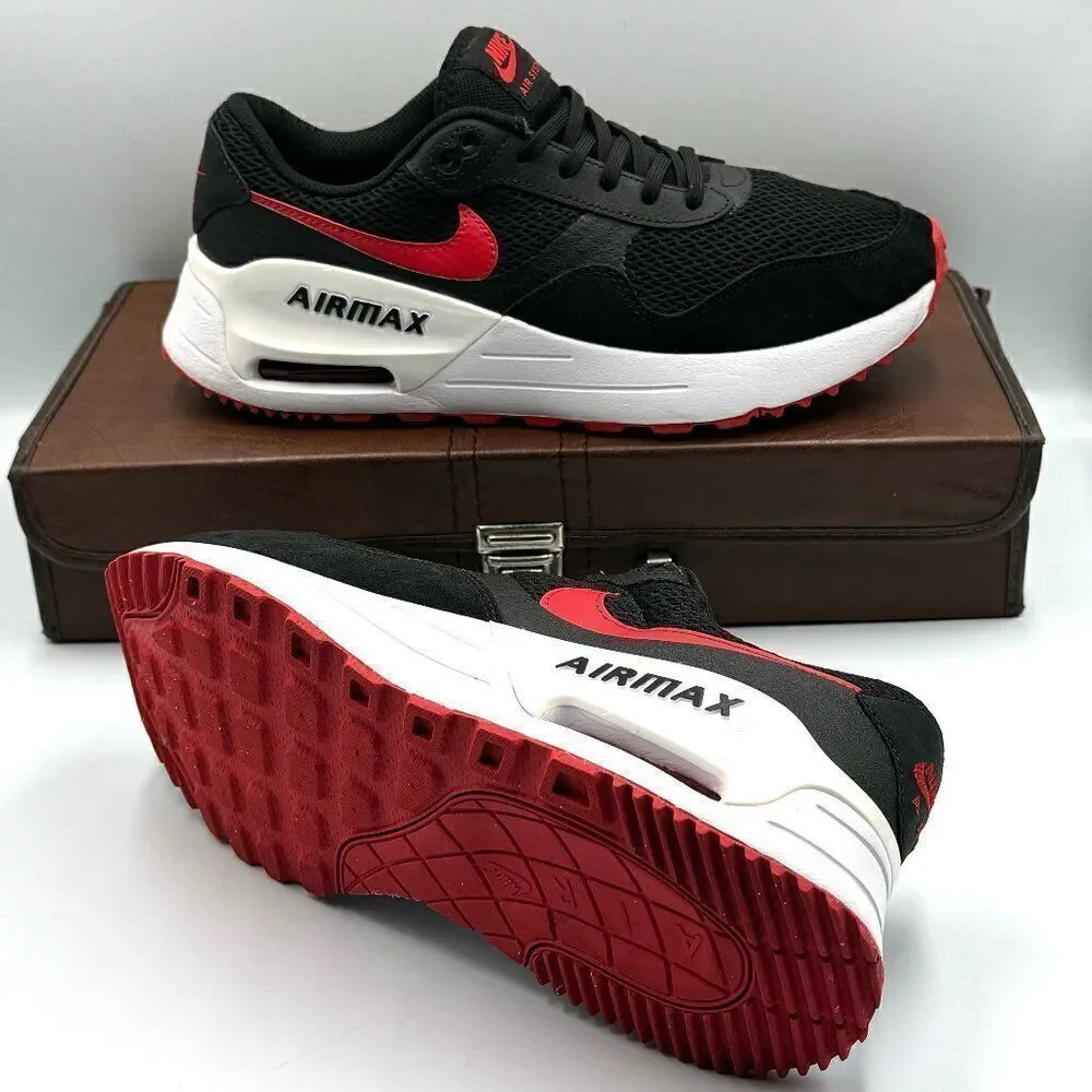 Nike Air Max SYSTM 'Black University Red' - Picture 5 of 10